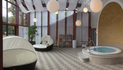 Von Rosen Spa -kylpylähotellin Takahuone