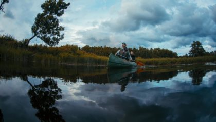 Lammasmäen lomakeskuksen kanoottiretket