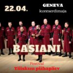 Gruusialaisen folk-lauluyhtye Basianin konsertti