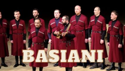 Gruusialaisen folk-lauluyhtye Basianin konsertti